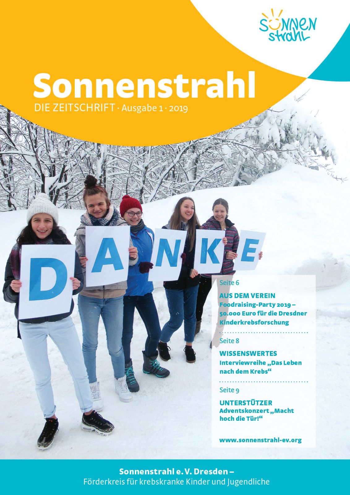 Zeitschrift Sonnenstrahl 1/2019